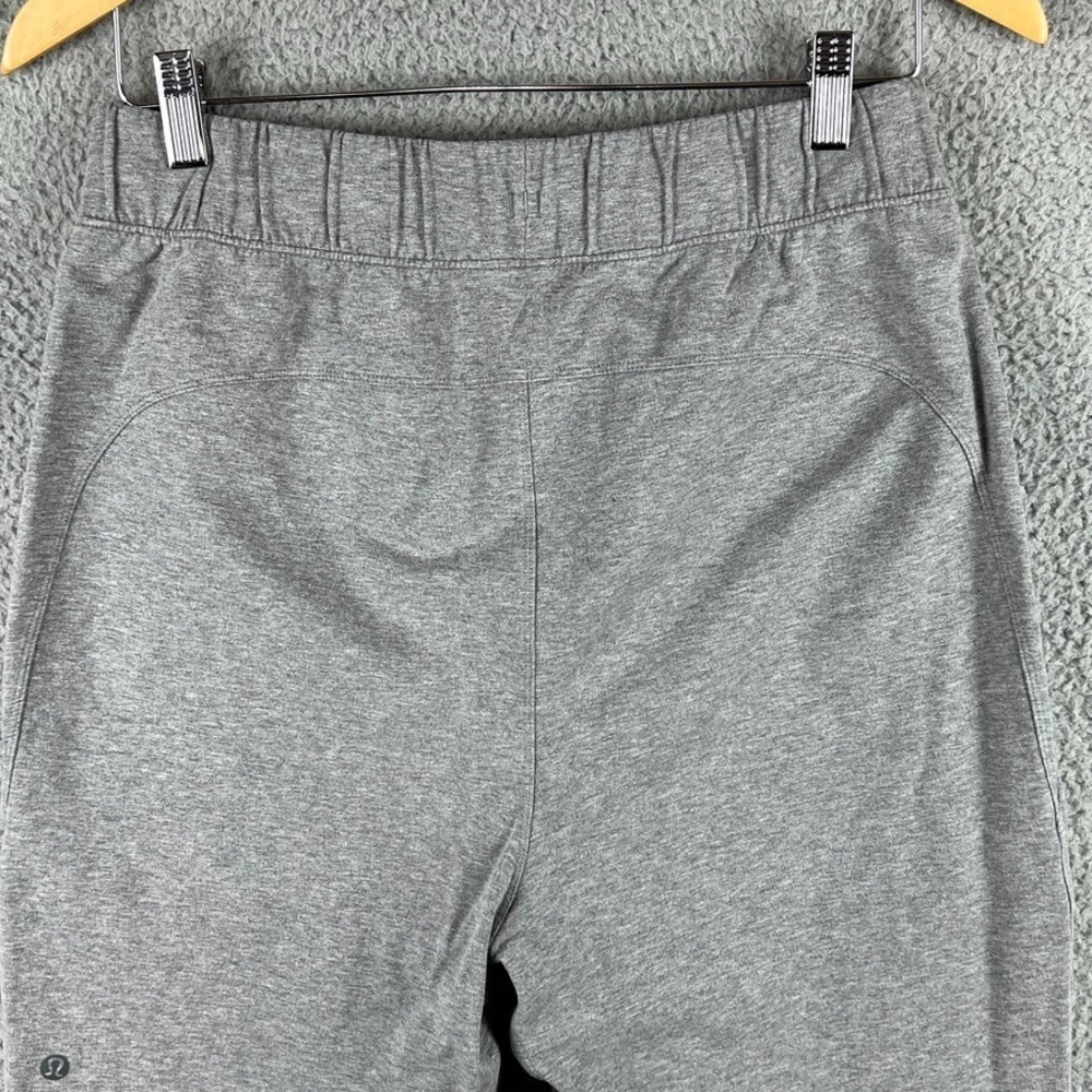 Lululemon Connector Shorts Mens M  9" Inseam Heather Grey Drawstring Gym LM7A65S - Picture 5 of 9